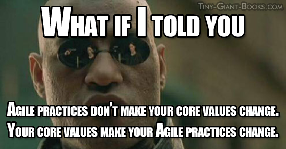 agile-values-meme